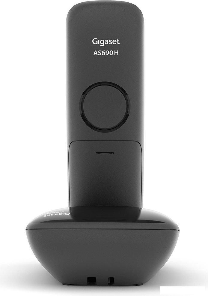Радиотелефон Gigaset AS690 RUS SYS (черный)