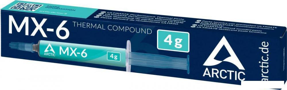 Термопаста Arctic MX-6 ACTCP00080A (4 г)