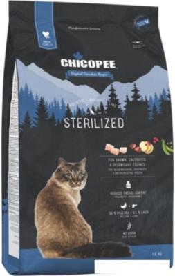 Сухой корм для кошек Chicopee HNL Sterilized 8 кг