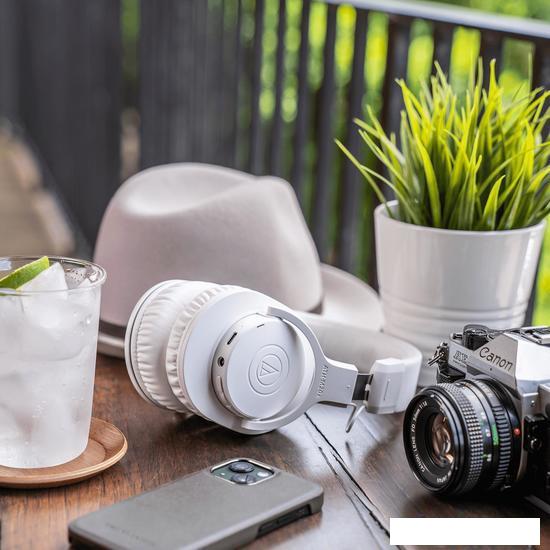 Наушники Audio-Technica ATH-M20xBT (белый)