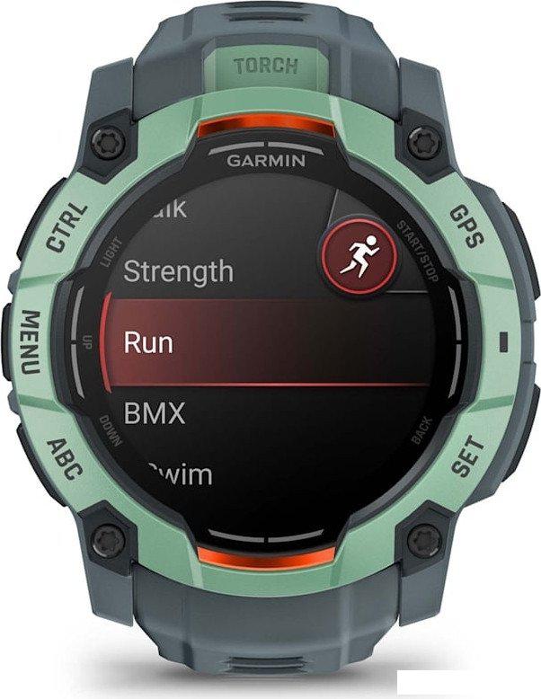 Умные часы Garmin Instinct 3 50 мм (зеленый)