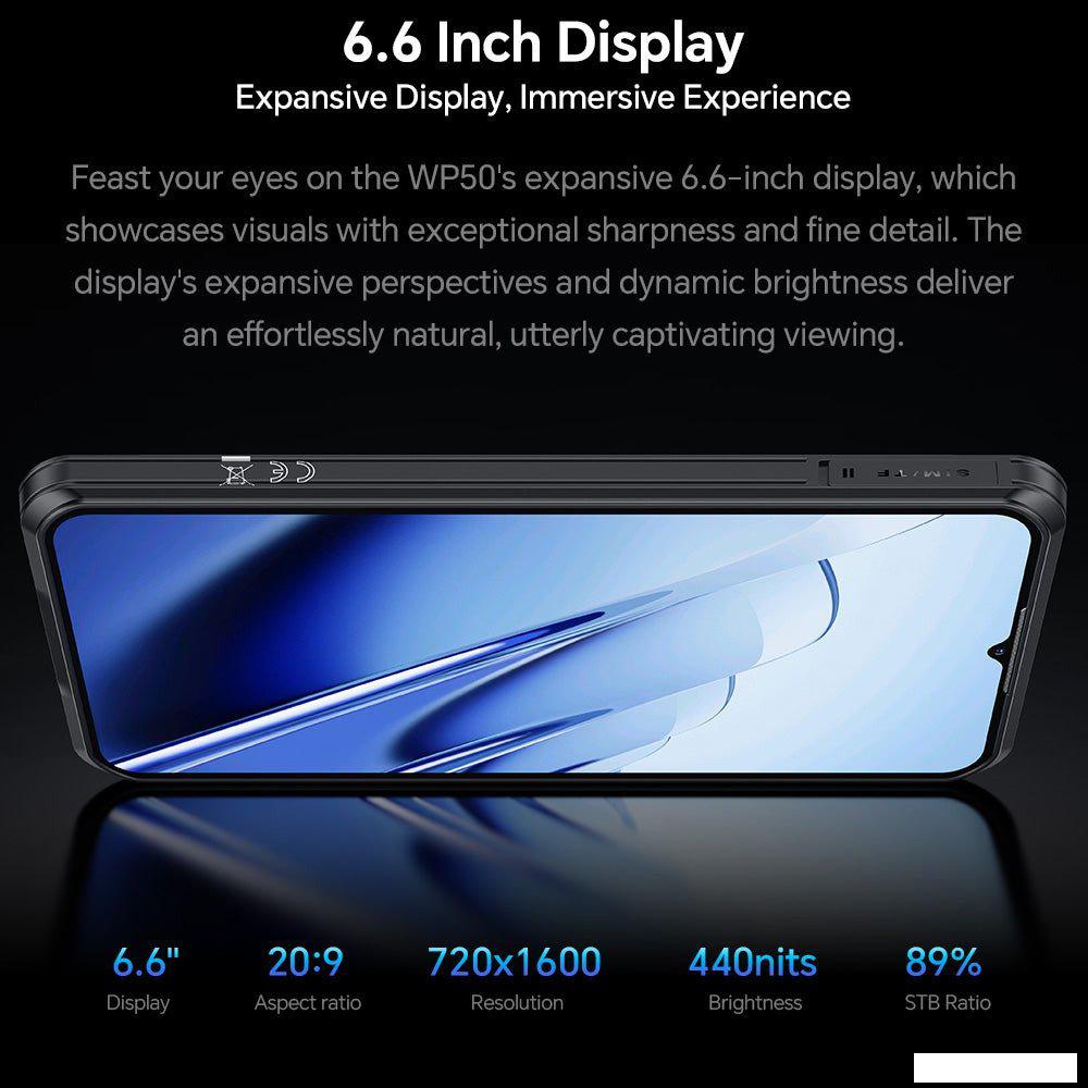 Мобильные телефоны Oukitel WP52 4GB/256GB (черный)