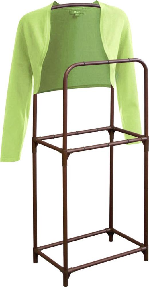 Стойка для одежды Sheffilton SHT-SUR3 189701 (коричневый муар/коричневый)