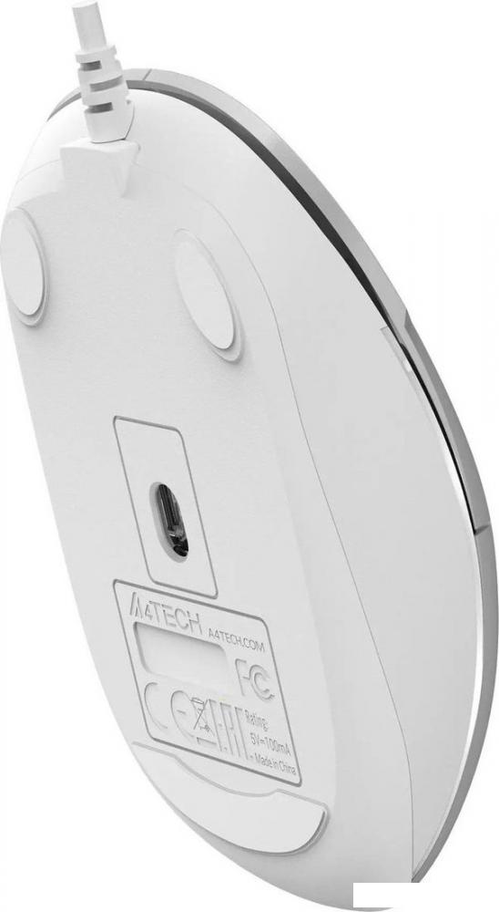 Мышь A4Tech Fstyler FM26S (серебристый)