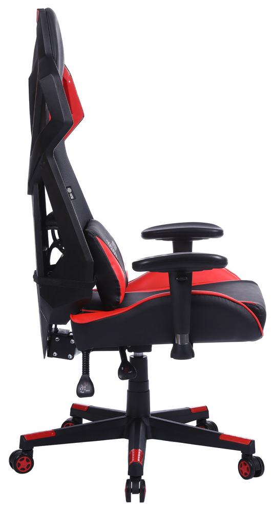 Игровое (геймерское) кресло CACTUS CS-CHR-090BLR (черный/красный)