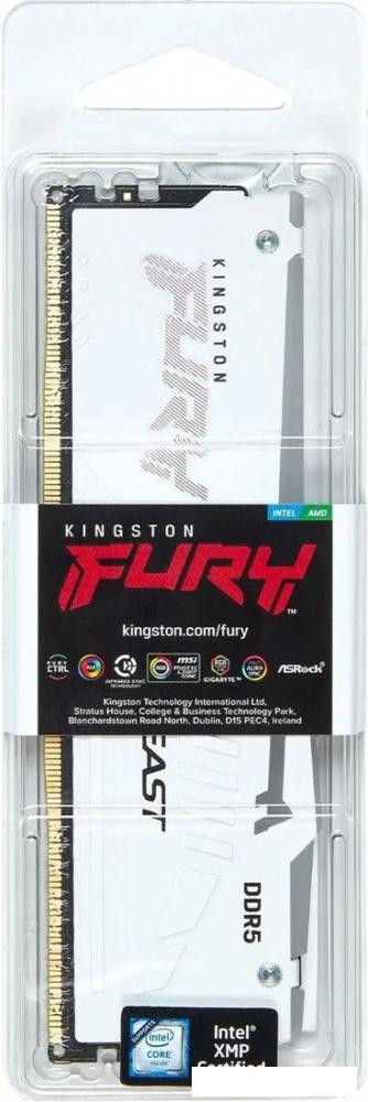 Оперативная память Kingston FURY Beast RGB 16ГБ DDR5 6000 МГц KF560C36BWE2A-16