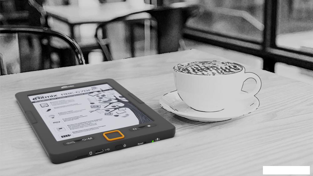 Электронная книга Ritmix RBK-678FL