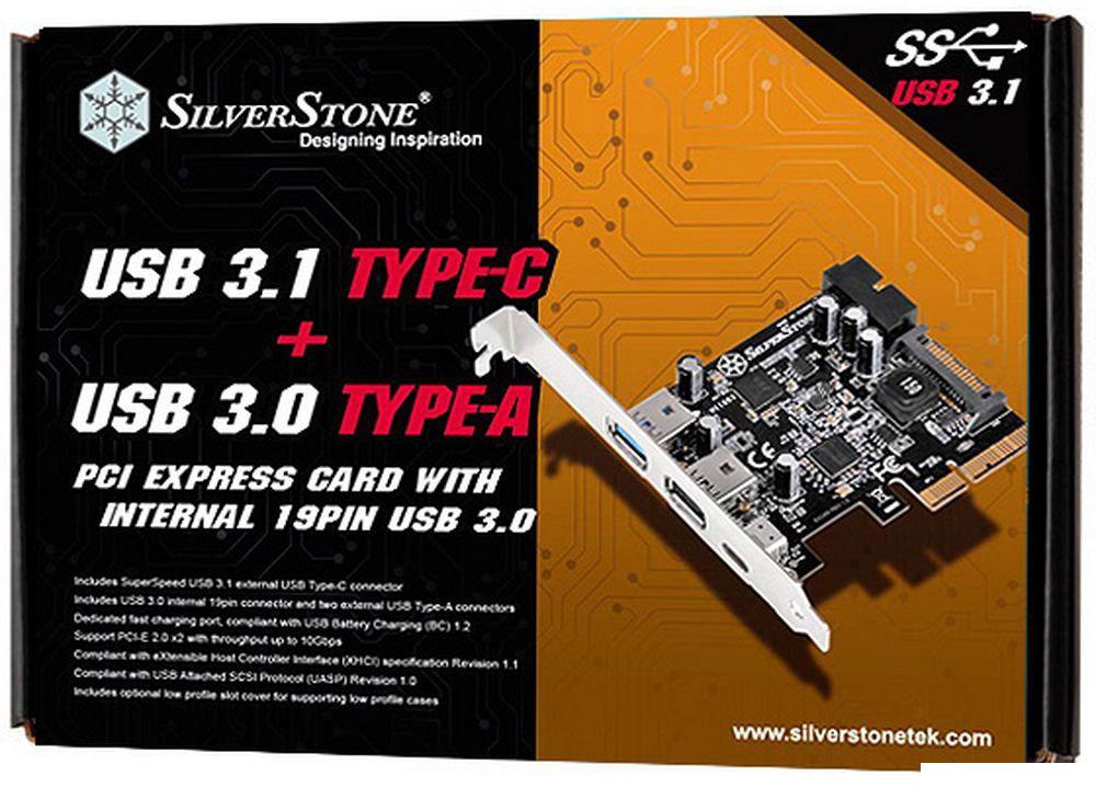 Плата расширения USB SilverStone G56ECU050000010