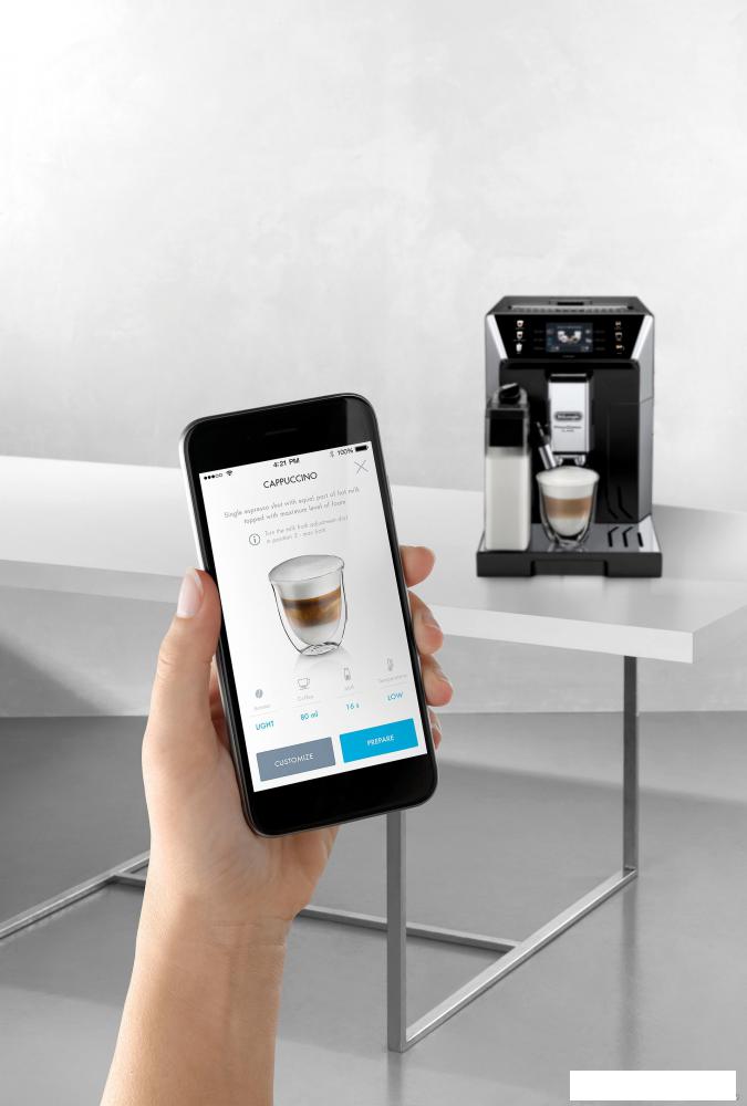 Кофемашина DeLonghi PrimaDonna Class Evo ECAM550.65.SB