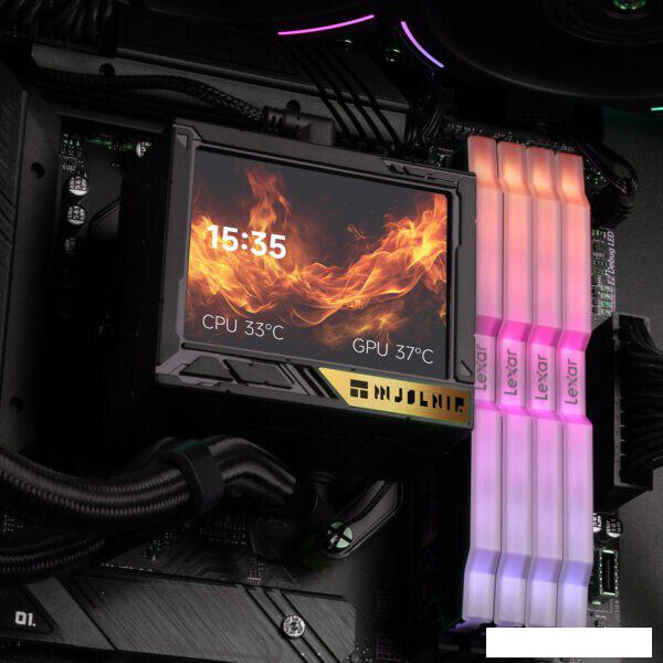 Система жидкостного охлаждения для процессора Thermalright Mjolnir Vision 360 UB PRO ARGB (черный)