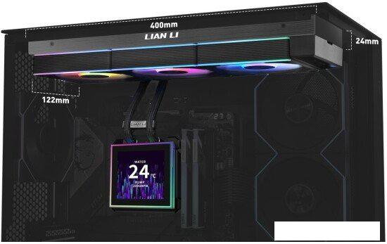 Система жидкостного охлаждения для процессора Lian Li HydroShift II LCD-S 360CL G89.GHS2LCDS36CB.R0
