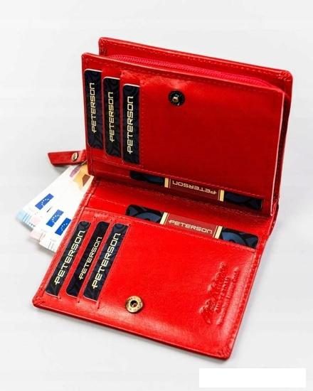 Кошелек Peterson PTN 2549-BO-1833 (красный)