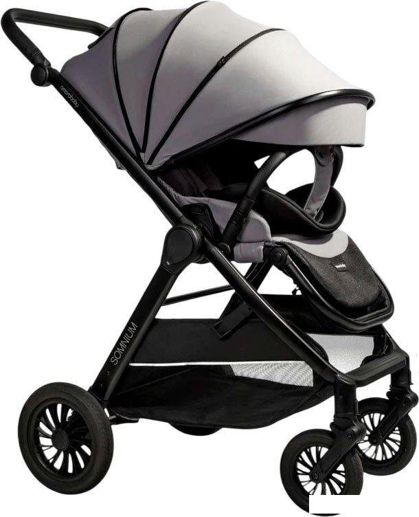 Коляска прогулочная «книга» Amarobaby Somnium AB25-10SOMNIUM/11 (серый)