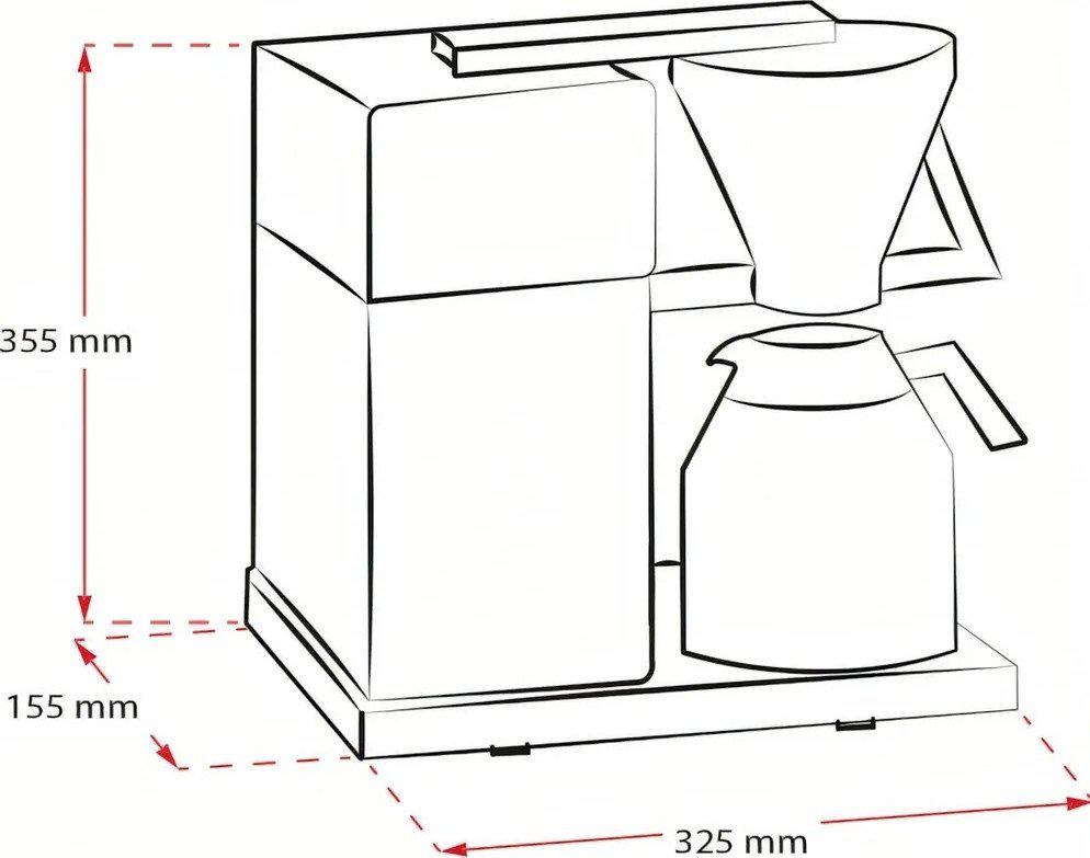 Капельная кофеварка Melitta AromaSignature Therm DeLuxe 1007-07