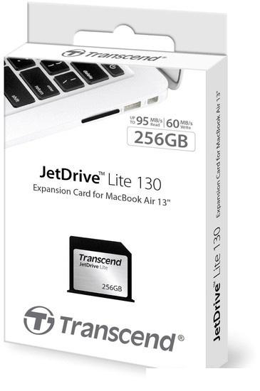 Карта памяти Transcend SDXC JetDrive Lite 130 256GB [TS256GJDL130]