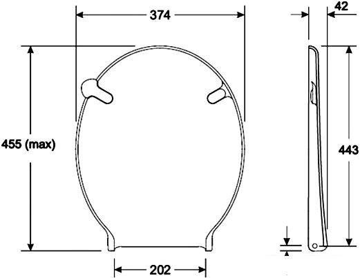 Сиденье для унитаза Kolo Nova Pro M30119000