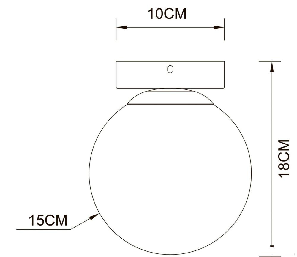 Светильник Arte Lamp Alcor A2224PL-1BK