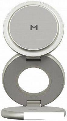Беспроводное зарядное Magssory Signature Disc Pro для Apple 3 в 1 WCH073 (титановый)