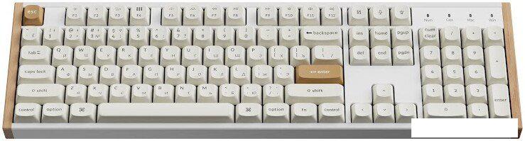 Клавиатура Keychron K10 HE Special Edition White K10H-Q1-RU (Nebula Magnetic)