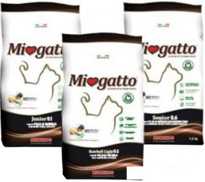 Корма для кошек Miogatto Sterilized 0.6 Chicken 10 кг