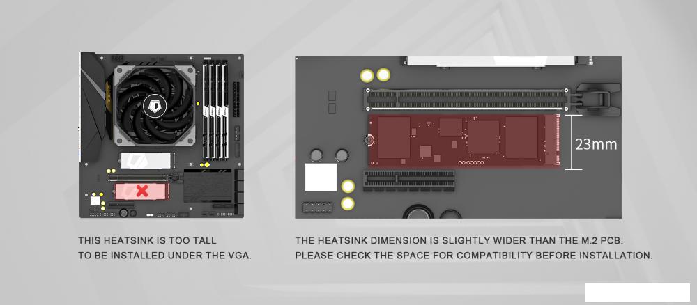 Радиатор для SSD ID-Cooling Zero M15