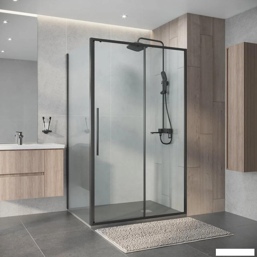 Душевой уголок Niagara Nova NG-34-12AGR-A80GR-34 120х80х195 (графит/прозрачное стекло)