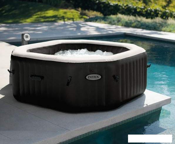 Надувной бассейн Intex Jet &amp; Bubble Deluxe 28458 (201x71) с джакузи