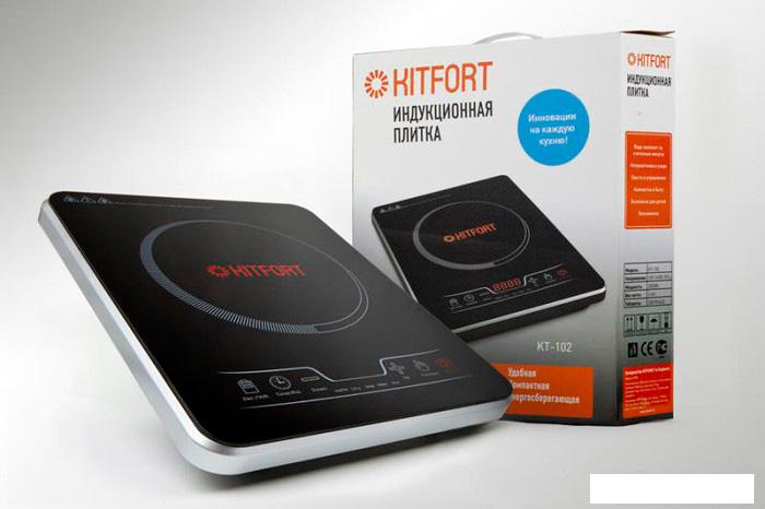 Настольная плита Kitfort KT-102