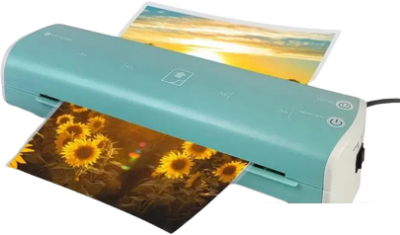 Ламинатор Гелеос ЛМ A4 Модерн (голубой/белый)