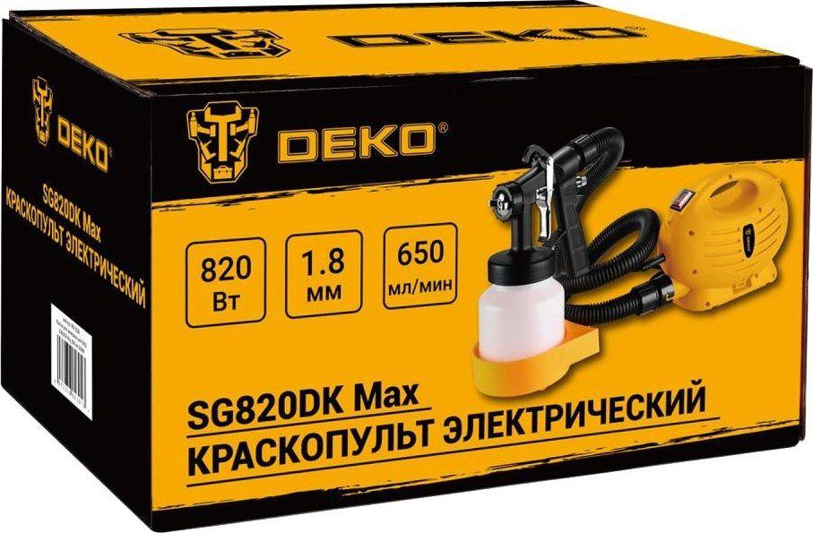 Краскораспылитель Deko SG820DK Max 083-1128