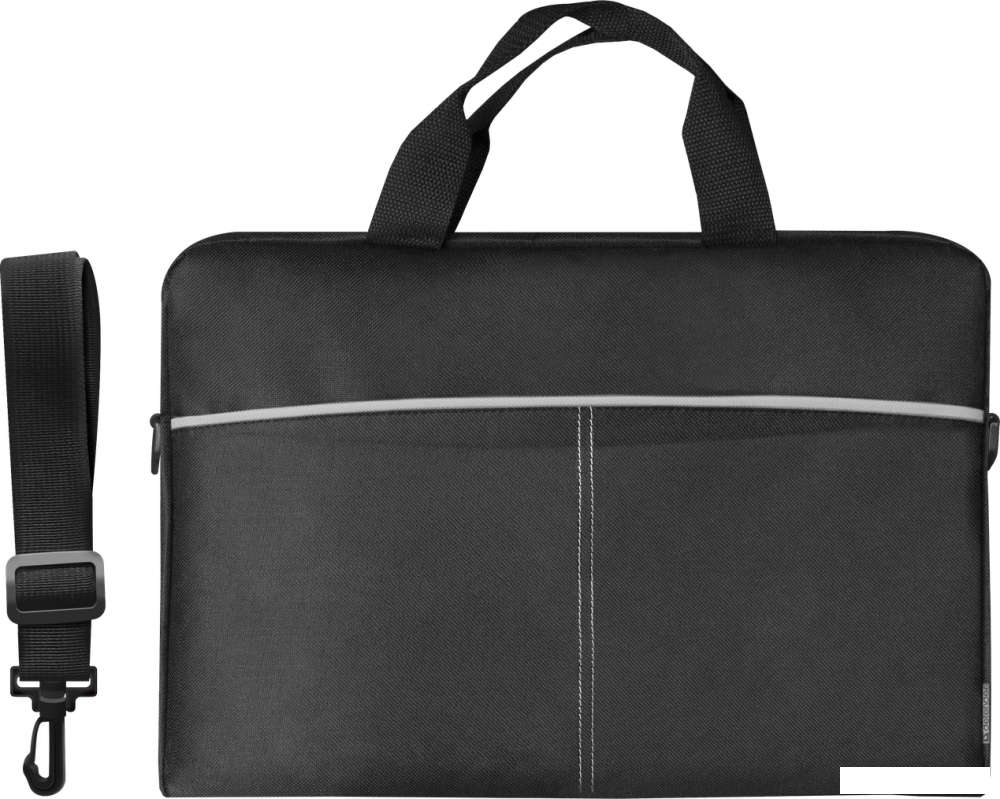 Сумка Defender Lite 15.6" (черный/серый) Сумка Defender Lite 15.6" (черный/серый)