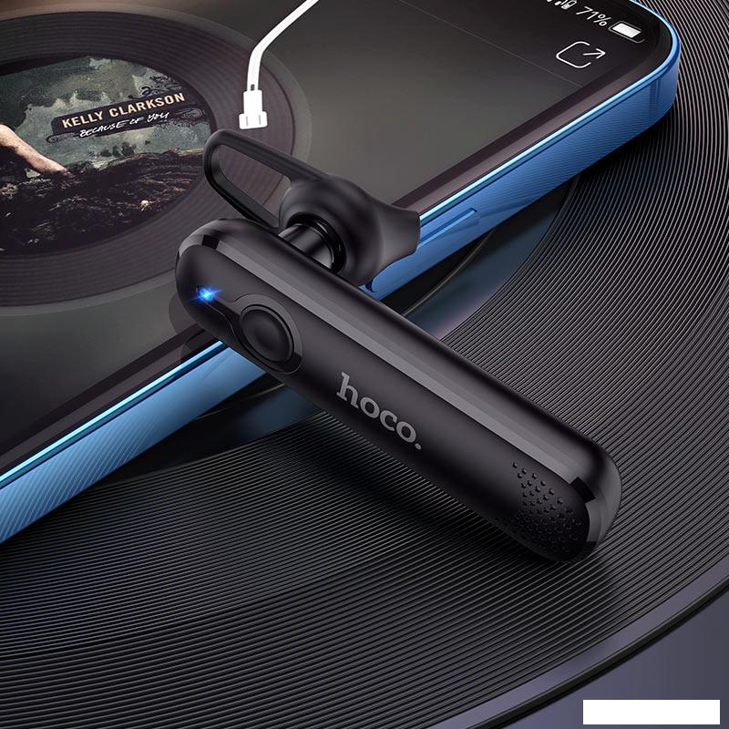 Bluetooth гарнитура Hoco E63 (черный) Bluetooth гарнитура Hoco E63 (черный)