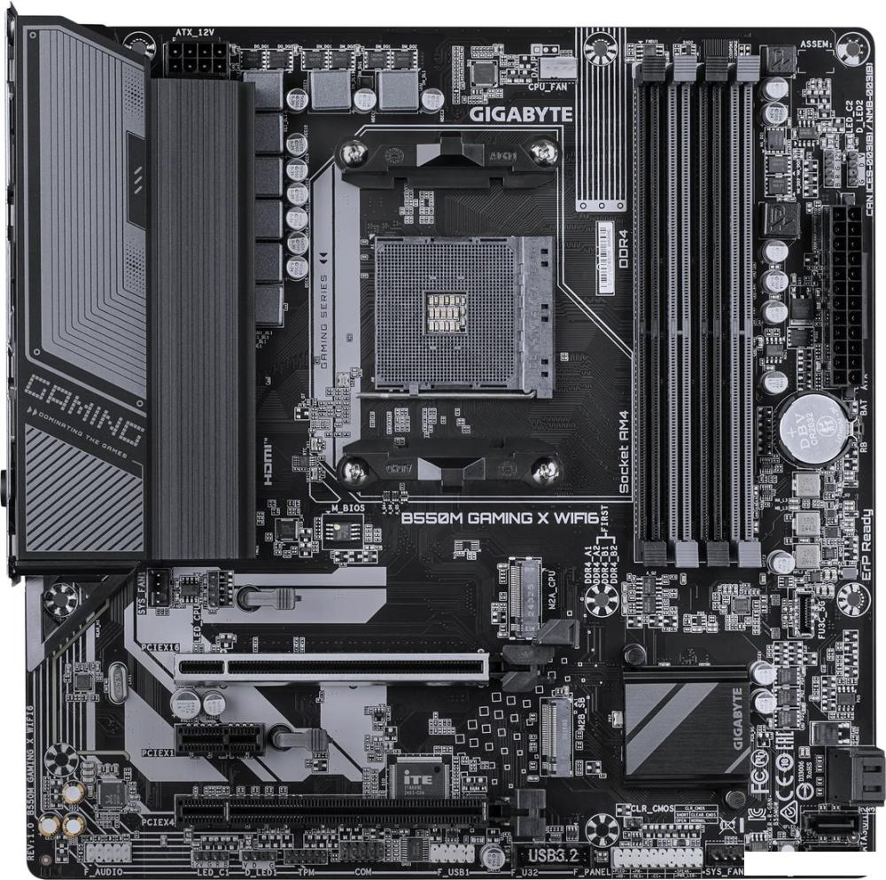 Материнская плата Gigabyte B550M Gaming X WiFi6
