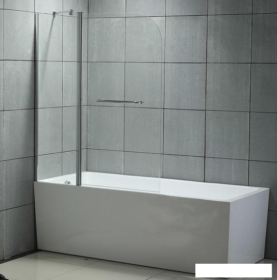 Стеклянная шторка для ванны Roxen Brimen 52010-120 120х140