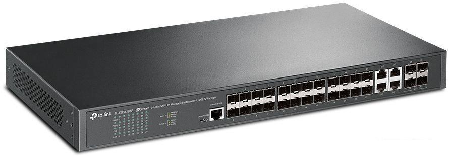 Управляемый коммутатор уровня 2+ TP-Link TL-SG3428XF