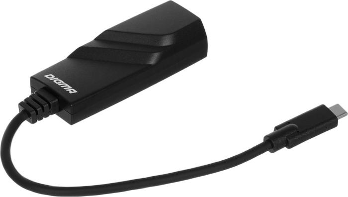 Сетевой адаптер Digma D-USBC-LAN1000