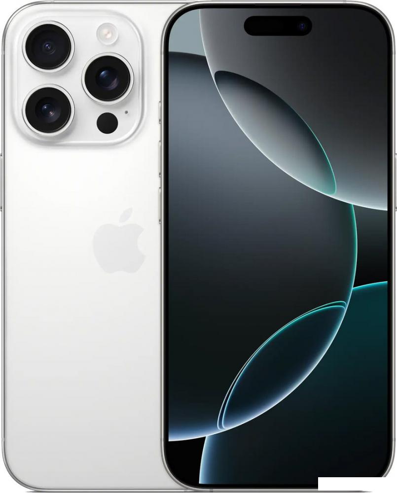 Смартфон Apple iPhone 16 Pro 128GB (белый титан)