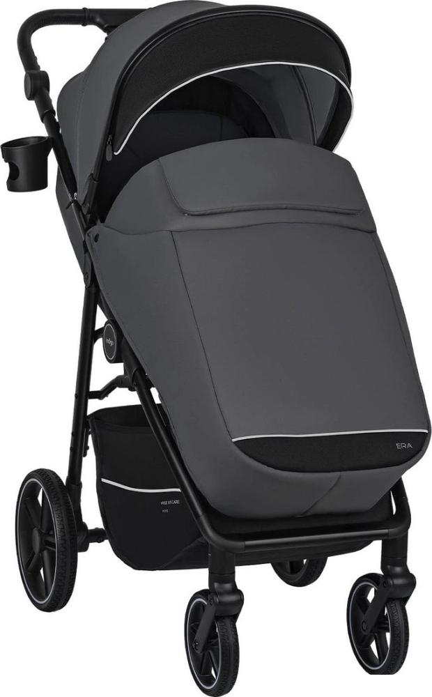 Коляска прогулочная «книга» Indigo Era (темно-серый)