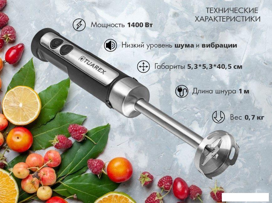 Погружной блендер Tuarex TK-4101 (стальной/черный)