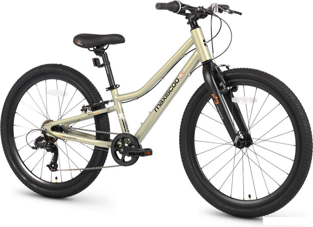Велосипед Maxiscoo 3bike 24 L 2026 MSC-M3-2423 (зеленый, разобранный)