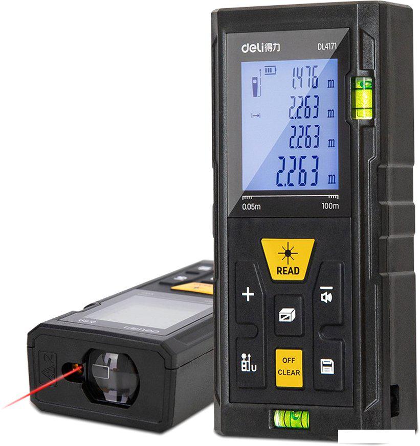 Лазерный дальномер Deli DL4171
