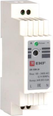 Блок питания на DIN-рейку EKF PROxima DR-15W-24