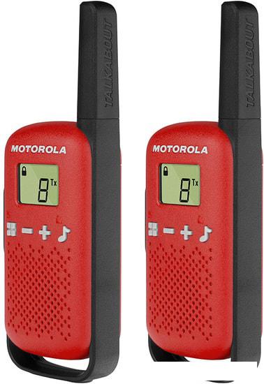 Портативная радиостанция Motorola Talkabout T42 (красный)