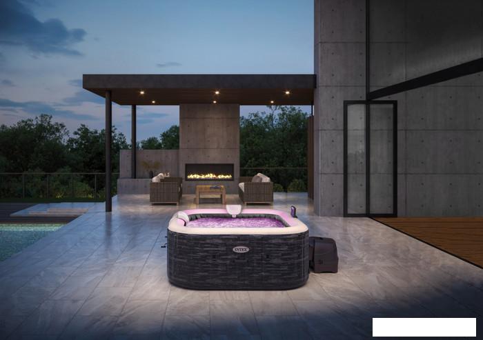 Надувной бассейн Intex Greystone Deluxe 28450 (175х71)