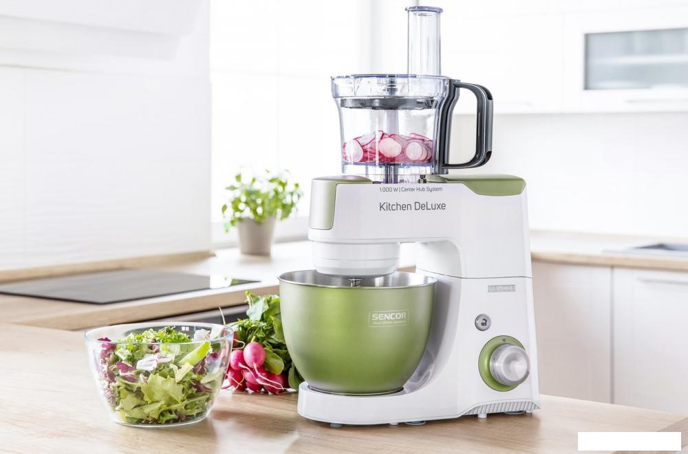 Кухонные комбайны, машины и планетарные миксеры Sencor STM 4460GG