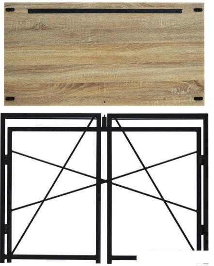 Письменные и компьютерные столы Brabix Loft CD-002 (дуб натуральный)