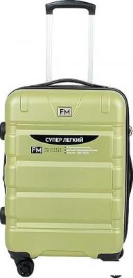 Чемодан-спиннер Francesco Molinary 336-161426/3-20 (салатовый)