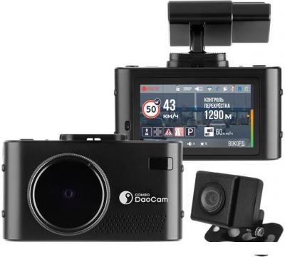 Видеорегистратор-радар детектор-GPS информатор (3в1) DaoCam Combo Wi-Fi 2CH