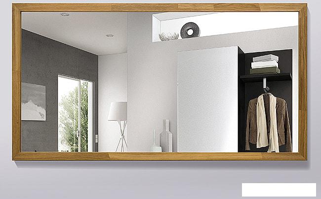 Интерьерные зеркала Алмаз-Люкс М-253 110x58 (дуб)