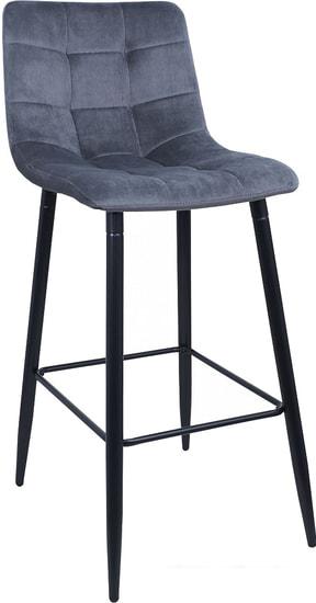 Стул AksHome Stella (серый велюр HLR21/черный)